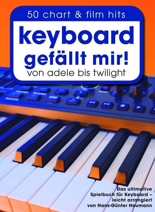 Noten Keyboard gefällt mir! 50 Chart und Film Hits Bosworth BoE 7705 Heumann_00032779_