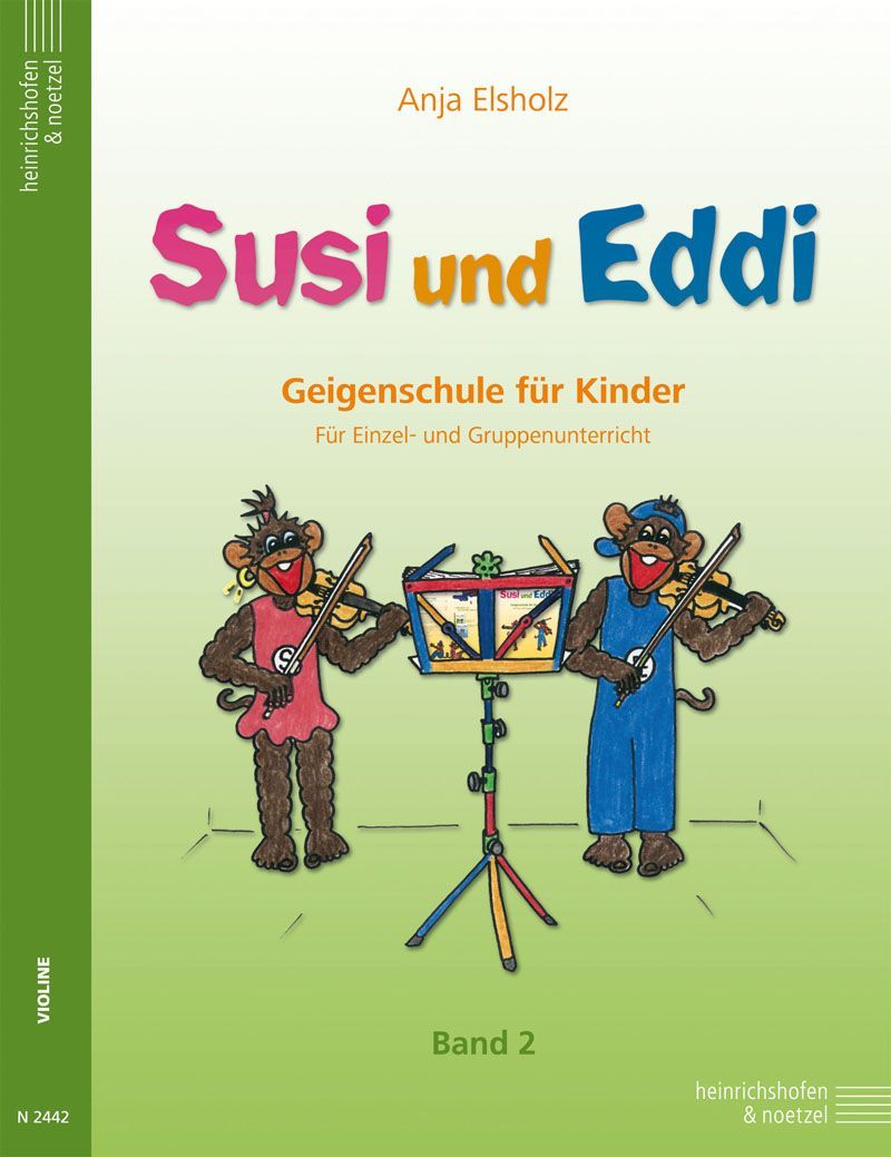 Noten Susi und Eddi Band 2 Geigenschule für Kinder & Erwachsene N 2442