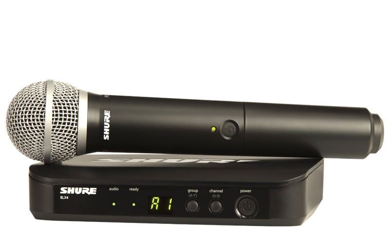 Shure BLX24E/PG58-S8 823-832 MHz Vocal Wireless System, Drahtlos Mikrofon