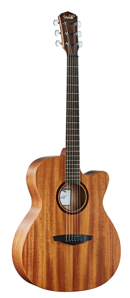 Veelah V1 OMMC  Akustikgitarre, massive Mahagonidecke_00051641_