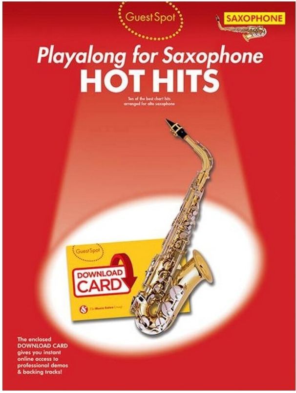 Noten Hot hits für Altsaxophon Alto-Sax incl. audio-download MSAM 1009503