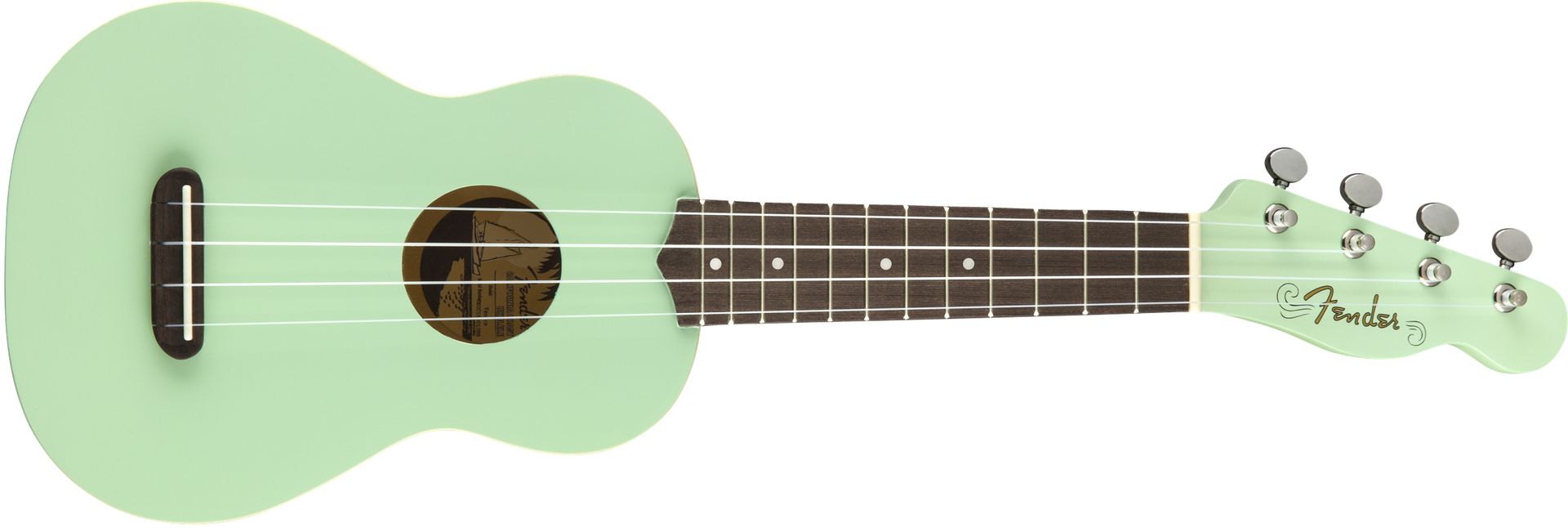 Fender Venice Soprano  Sopranukulele Surf Green