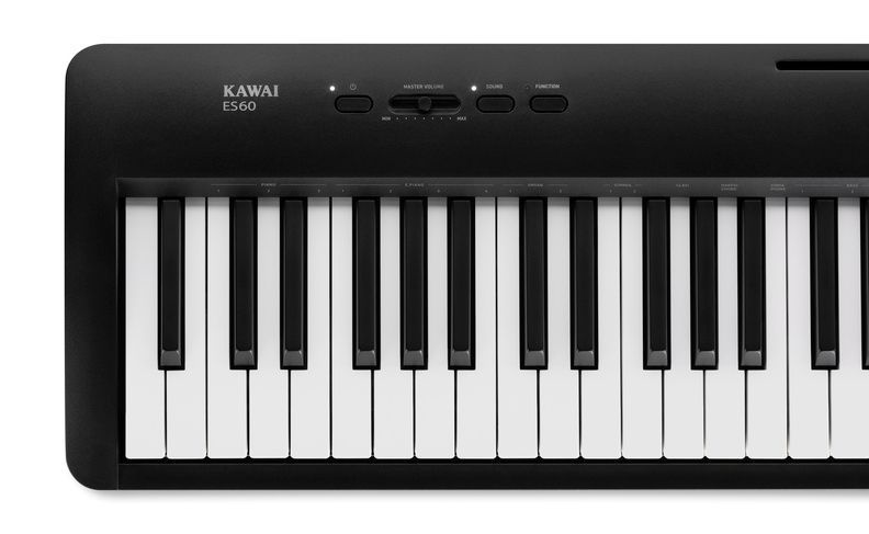 KAWAI ES-60B schwarz Stagepiano, Digitalpiano, 17 Sounds,  ES60B,  Bluetooth 