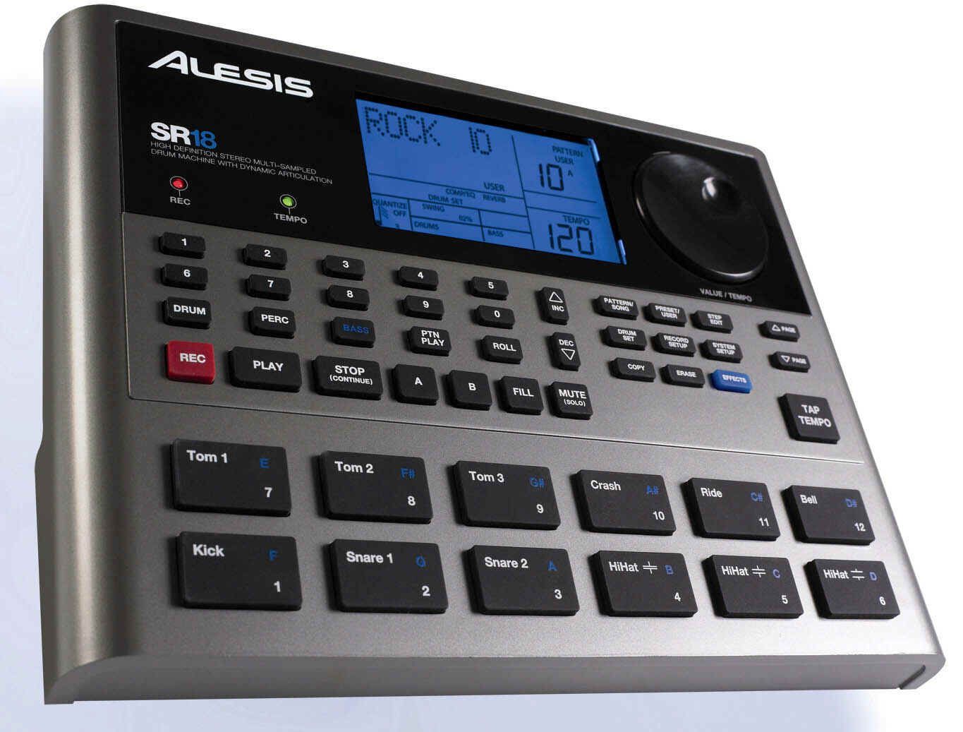 0694318010570 - SR-18 Drumcomputer E-Drum-Computer 32 MB Wave ROMSR18 0694318010570 - SR-18 Drumcomputer E-Drum-Computer 32 MB Wave ROMSR18