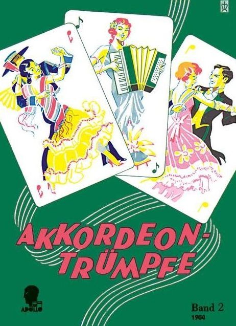 Noten Akkordeon-Trümpfe Band 2 - 59 Evergreen´s Schlager  Apollo Verlag 1904_00008102_