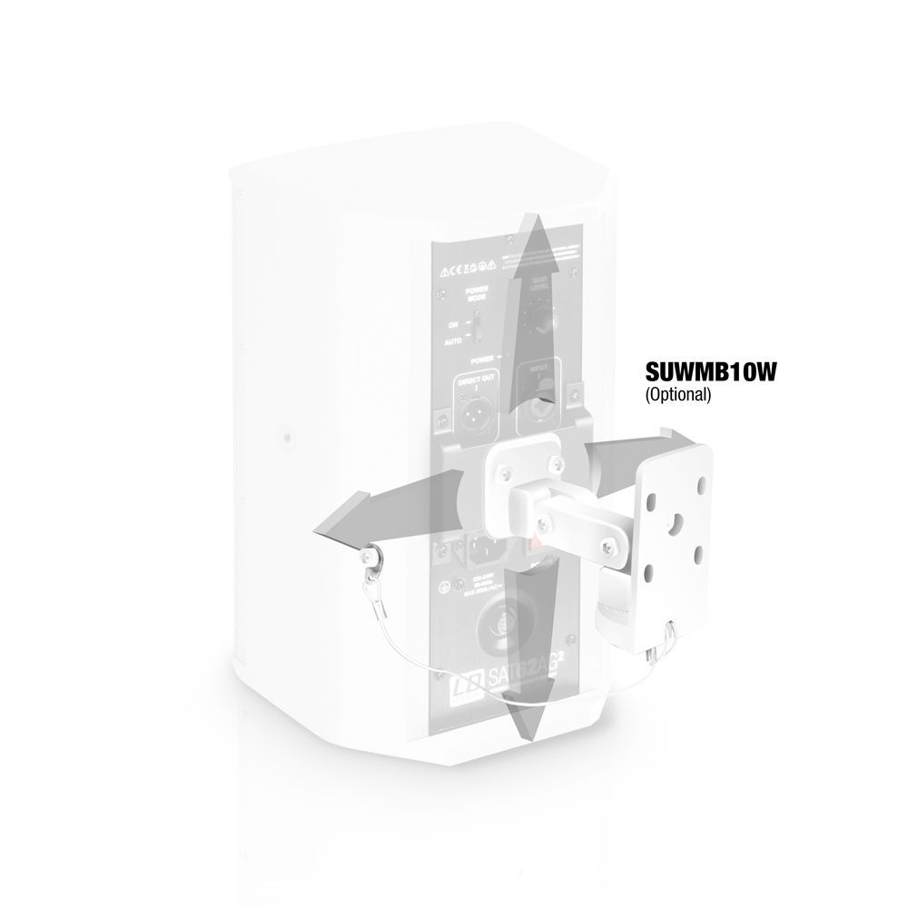 LD Systems SAT 62 A G2 W 6,5" Installationslautsprecher aktiv weiß_00034113_