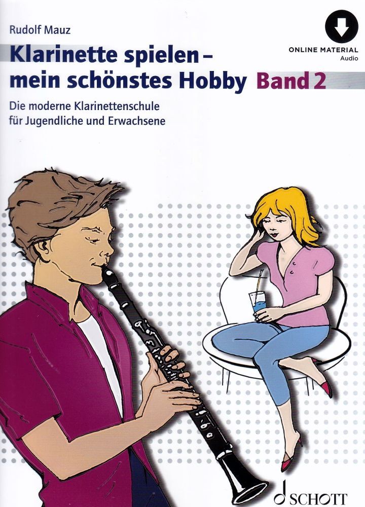 Noten Klarinette spielen mein schönstes Hobby Band 2 Rudolf Mauz ED20642D incl.