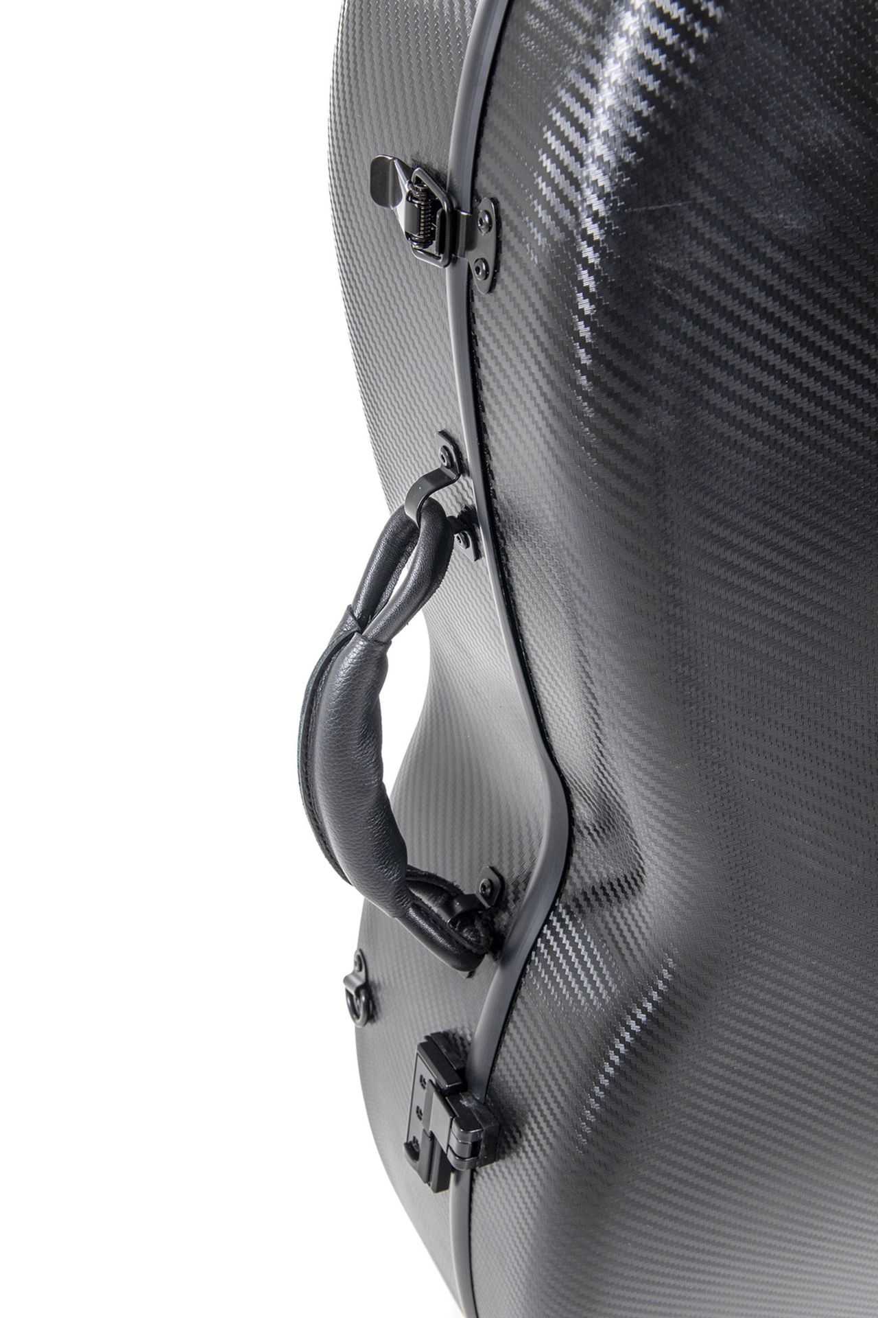 Cello-Etui schwarz 4/4 Polycarbont  4,6 kg  - abnehmb Rucksackriemen Cello Case _00053312_