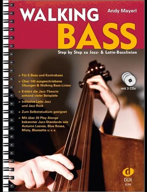 Noten walking Bass Andy Mayerl DUX 791  Markstein Notensuche