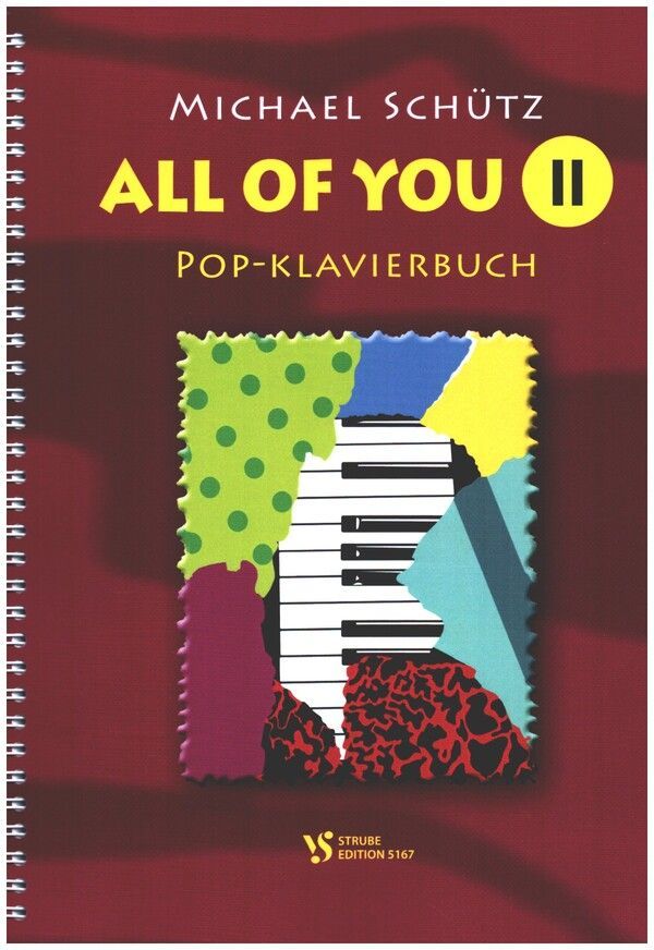 Noten ALL OF YOU - POP KLAVIERBUCH 2 Michael Schütz Strube VS 5167