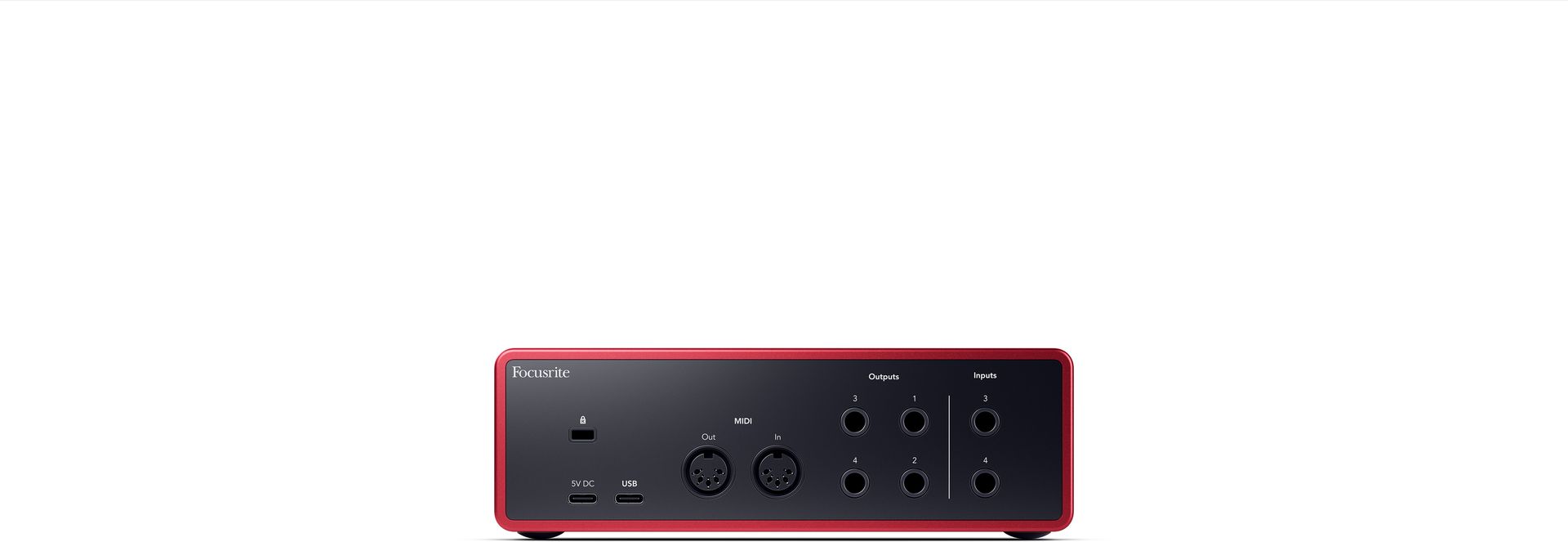 Focusrite Scarlett 4i4 4th Gen 4-Kanal USB Audiointerface  NEU