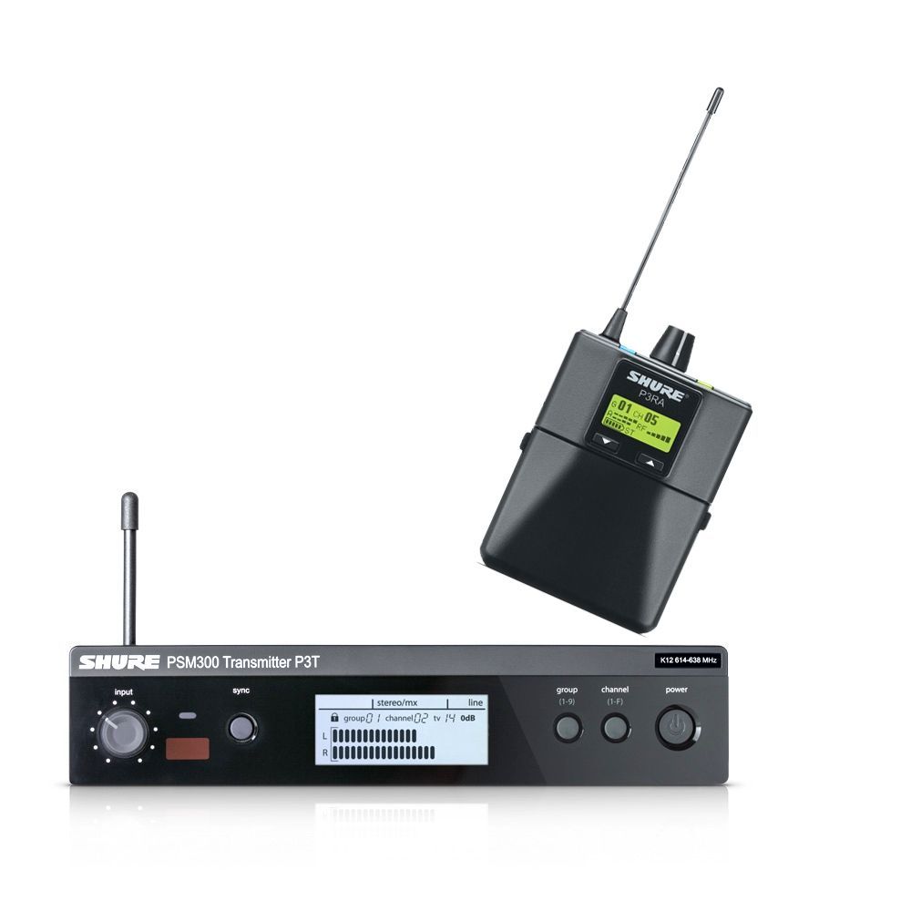 Shure PSM 300 Premium S8 P3TERA In-Ear Monitoring System  Wireless System_00031722_