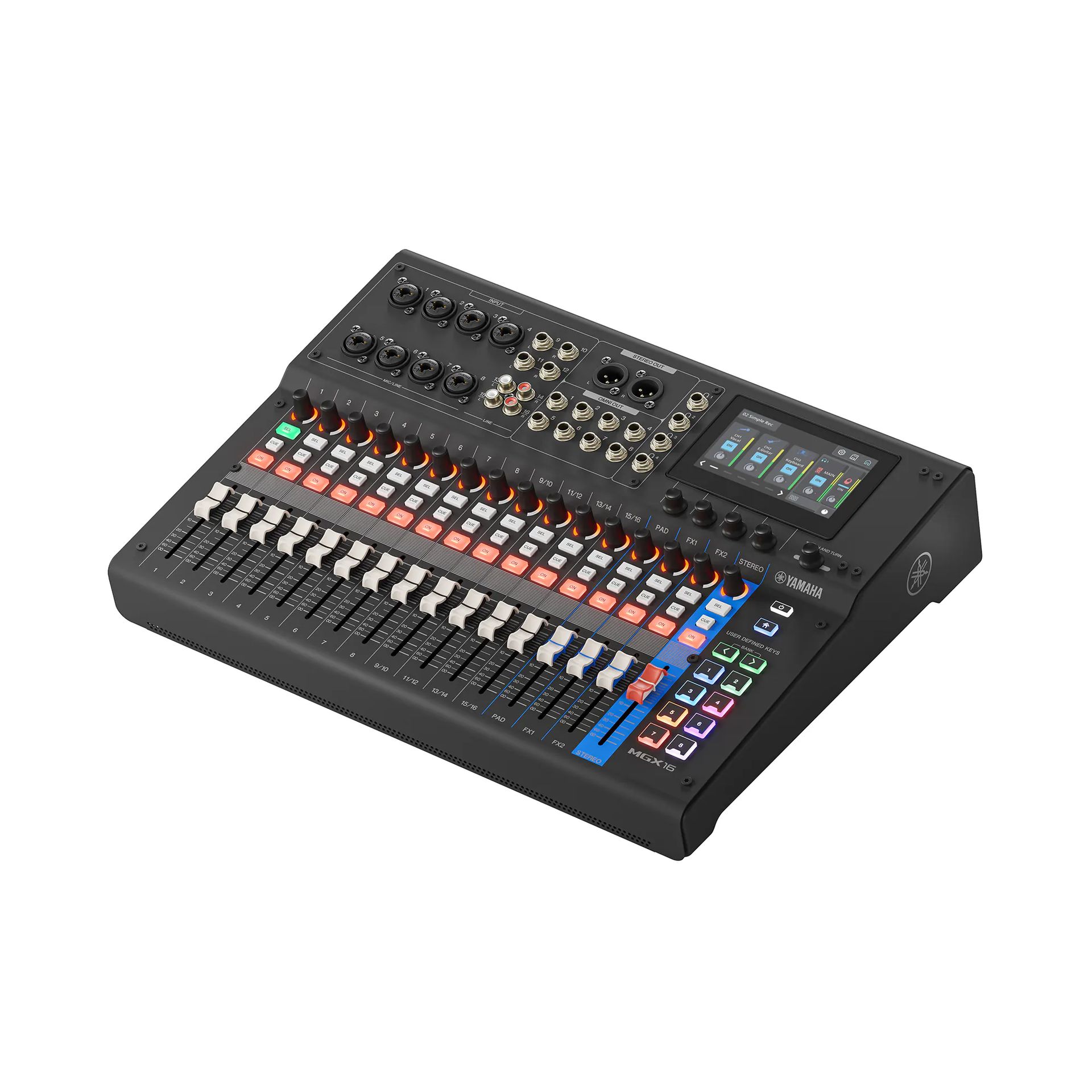Yamaha MGX16 BK Digitalmixer  Farbe: schwarz_00054511_