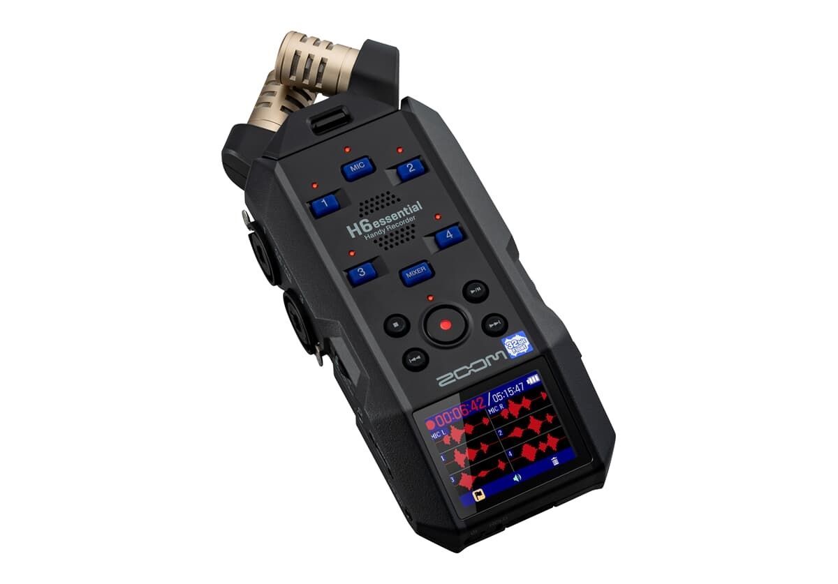 Zoom H6essential Handy Recorder kompakter Audiorecorder_00053537_