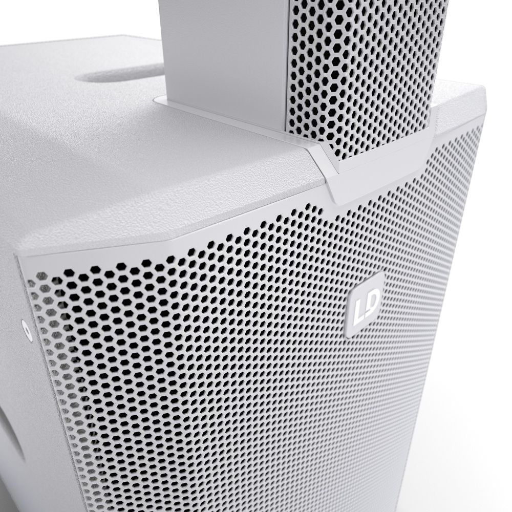 LD Systems Maui 28 G3 White Kompaktes Säulensystem mit Mixer und Bluetooth Weiß_00052998_