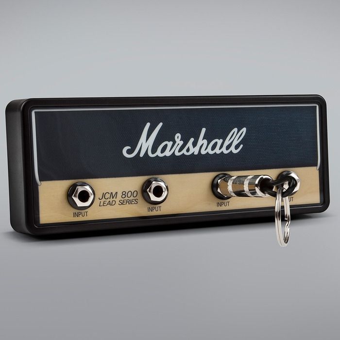 Marshall Jack Rack JCM800  Lead Series Schlüsselbrett mit 4 Schlüsselanhängern