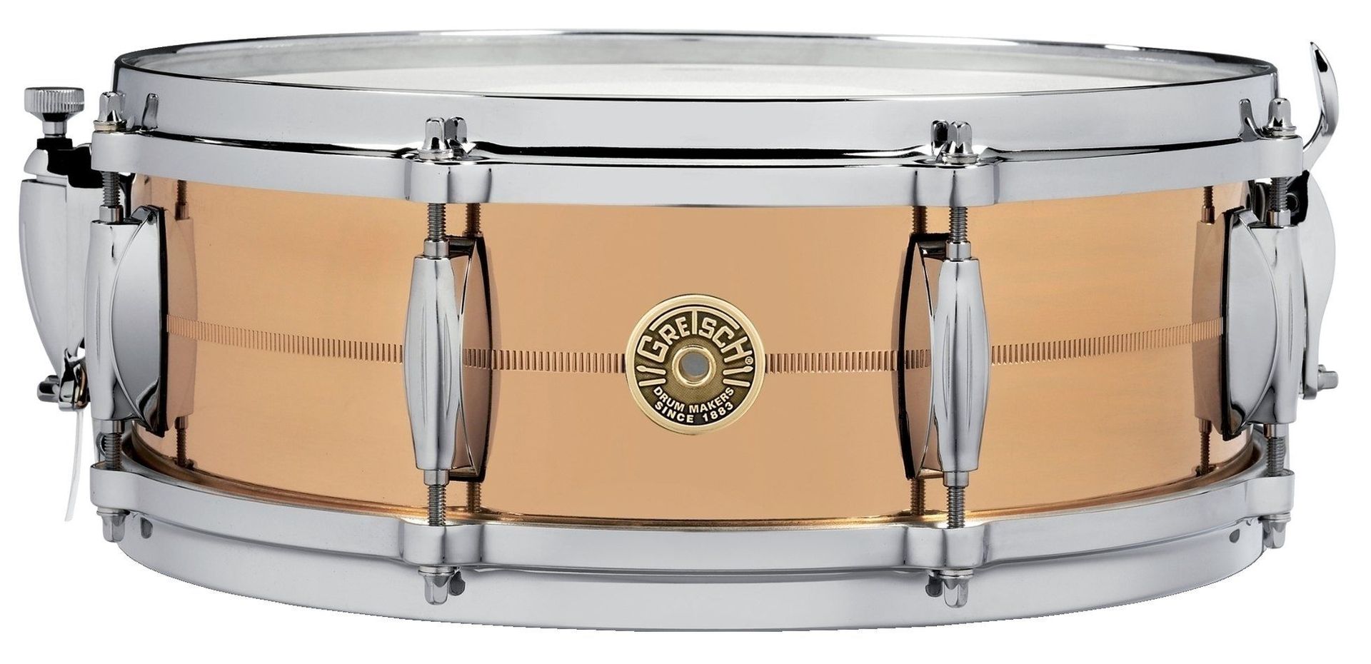 0019239143778 - Gretsch 14x5 Solid Phosphor Bronze Snare 0019239143778 - Gretsch 14x5 Solid Phosphor Bronze Snare
