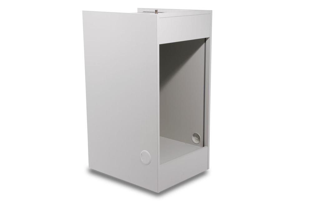 MHM 19" Rack Einbauschrank lichtgrau, Studiomöbel, Medienschrank MHM 19" Rack Einbauschrank lichtgrau, Studiomöbel, Medienschrank