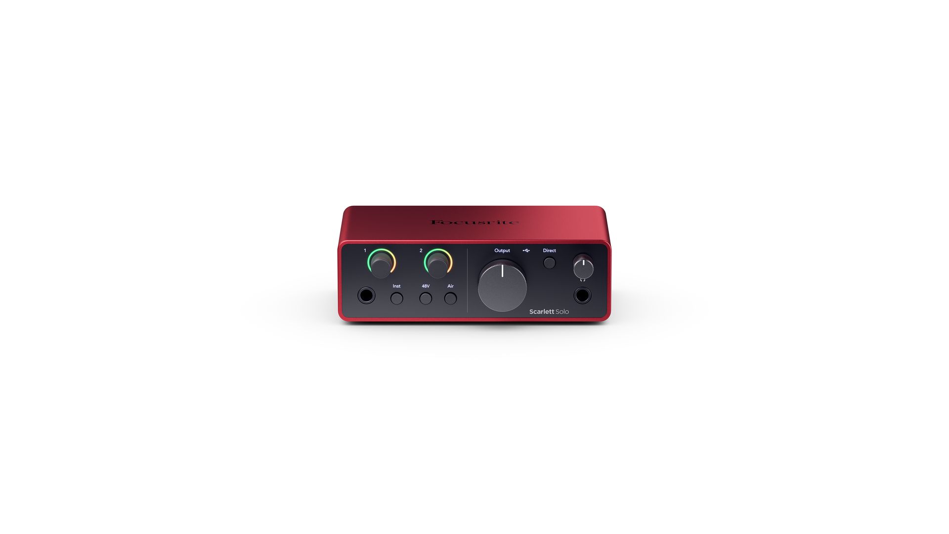 Scarlett-Solo_Front-elevated_HR Focusrite Scarlett Solo 4th Gen 2-Kanal USB Audiointerface NEU