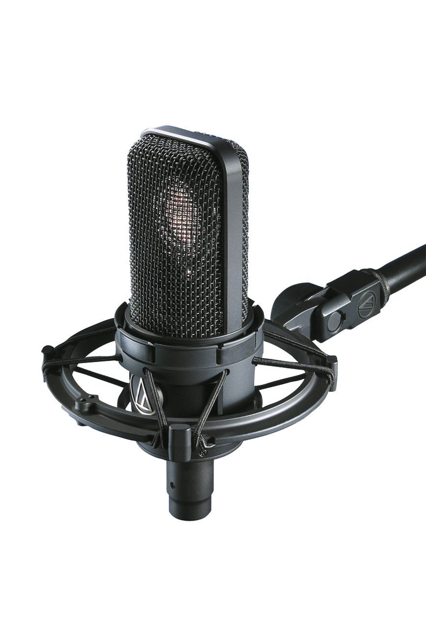 Audio Technica AT 4040 Studio Mikrofon, Großmembranmikrofon mit Spinne, black_00000074_
