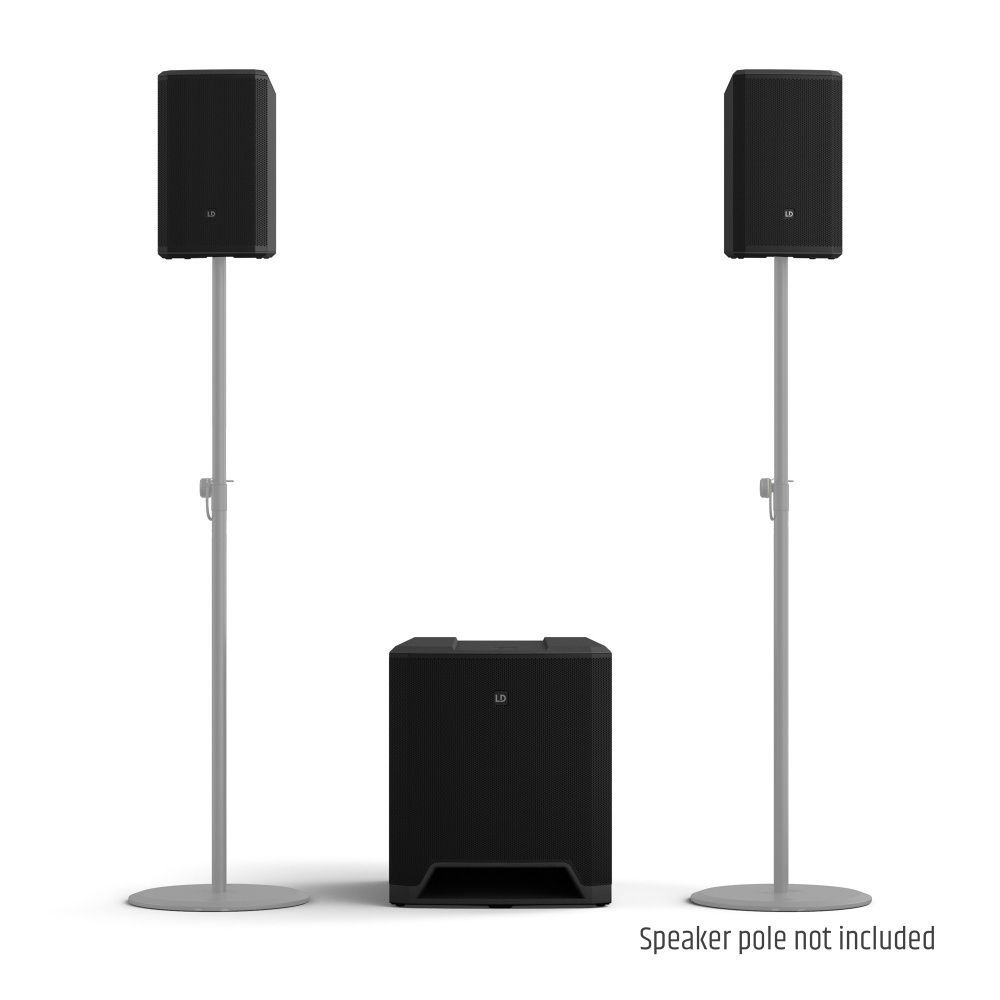 LD Systems DAVE 18 G4X Kompaktes 2.1 PA-System aktiv mit Bluetooth_00051701_