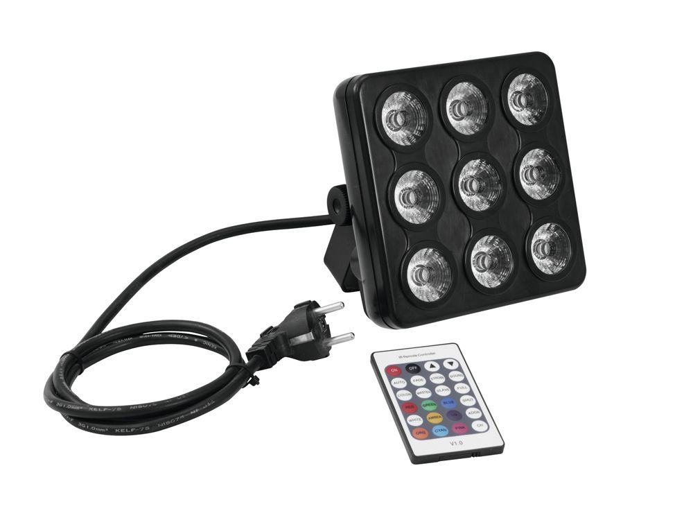 EUROLITE LED Party Panel RGB+UV LED-Scheinwerfer 