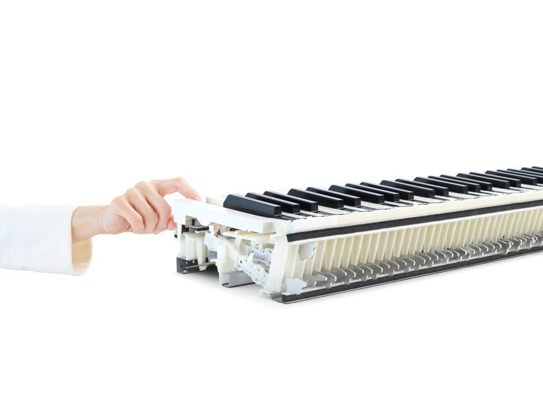 KAWAI CN-301W Digitalpiano weiß matt, RH3 Tastatur mit IvoryTouch +Druckpunkt
