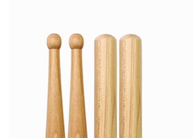 Rohema 5B Rounded Tip Hickory Drumsticks 61306