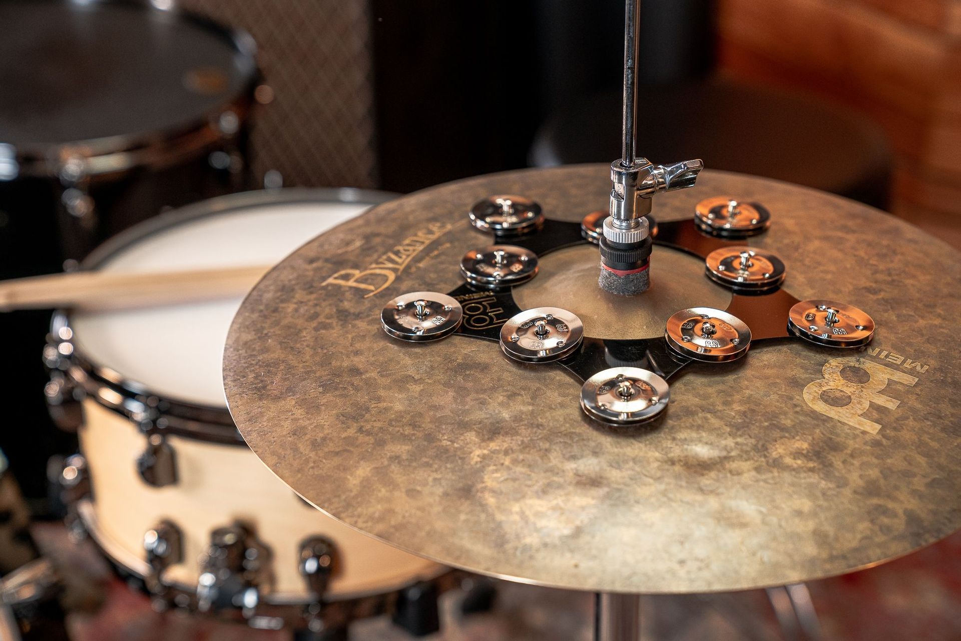 Meinl SFHHT Percussion Super Flex Hi-Hat Tambourin