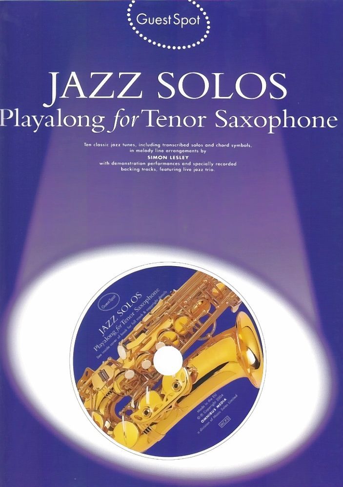 Noten JAZZ SOLOS Tenor-Sax incl. Audio-downloadcode  MSAM 979638