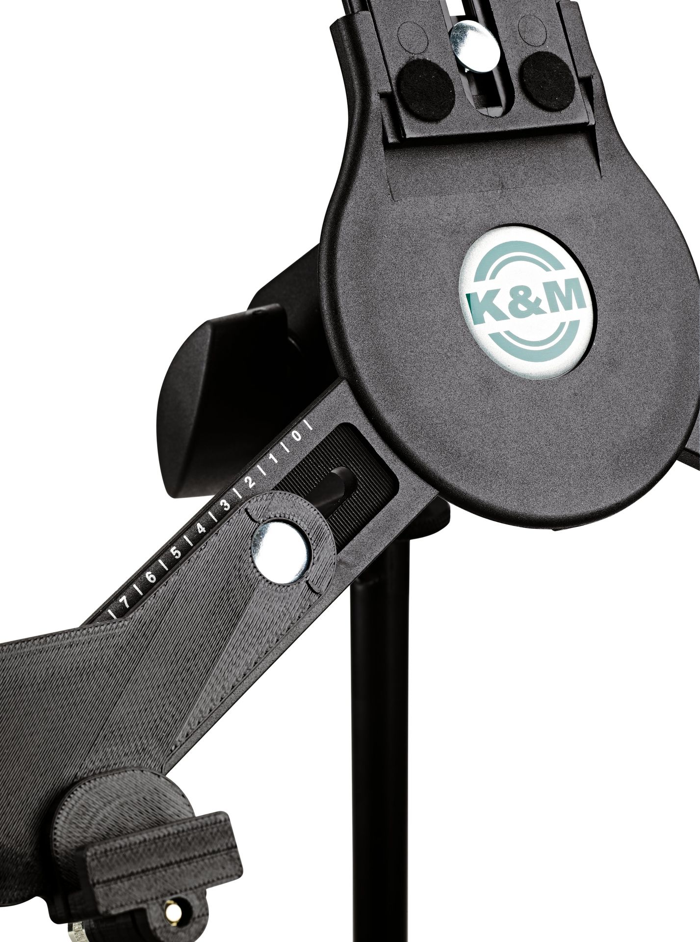 K&M 19790 Tablet PC-Stativhalter für Mikrofonstative 