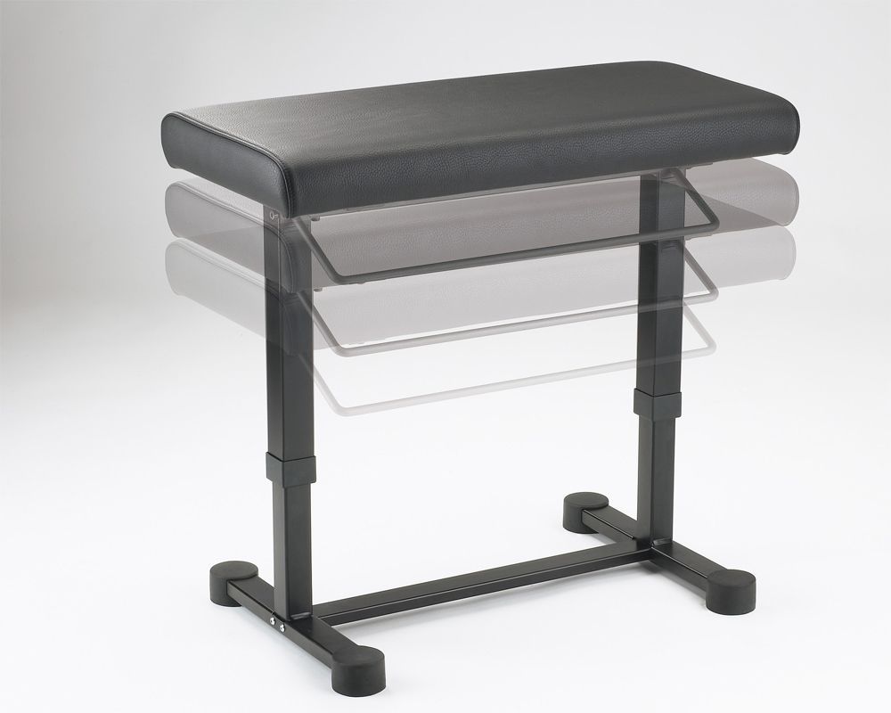 K&M Uplift 14080 Klavierbank mit Gasdruckfeder, Kunstleder, Höhe 450 - 610 mm_00026692_