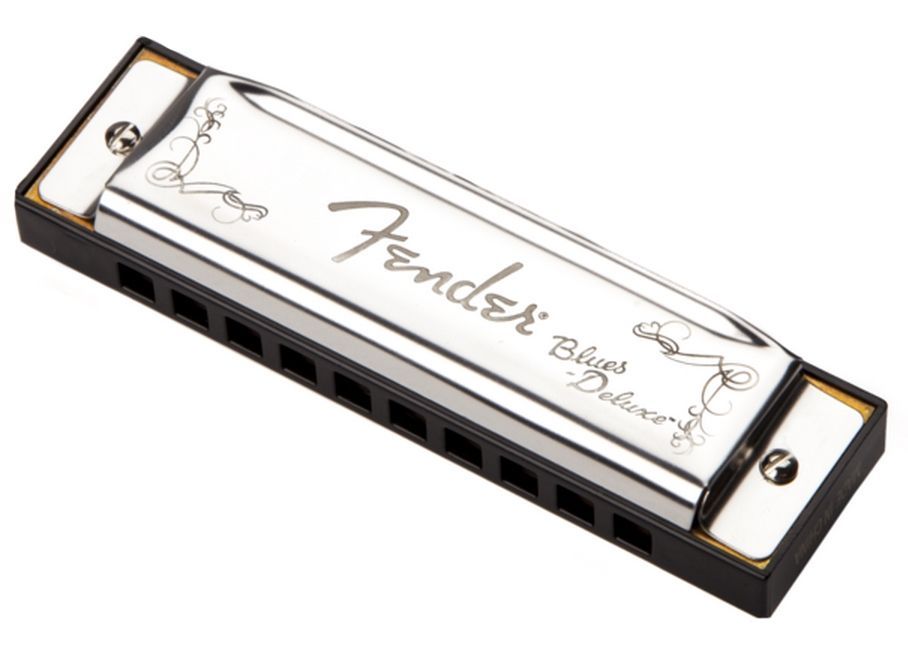 Fender Blues DeLuxe Harmonica G-Dur /20 Mundharmonika incl. Etui