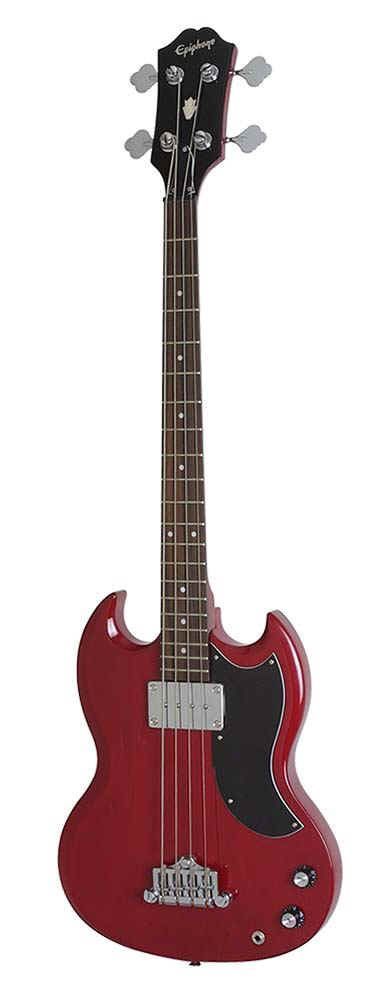 Epiphone EB-0 Cherry E-Bass   Abverkaufsteil !!