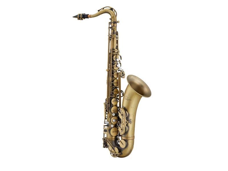 Antigua TS-4248-AQ-GH B-Tenorsaxophon "Power Bell"  Antik Matt , incl.Etui