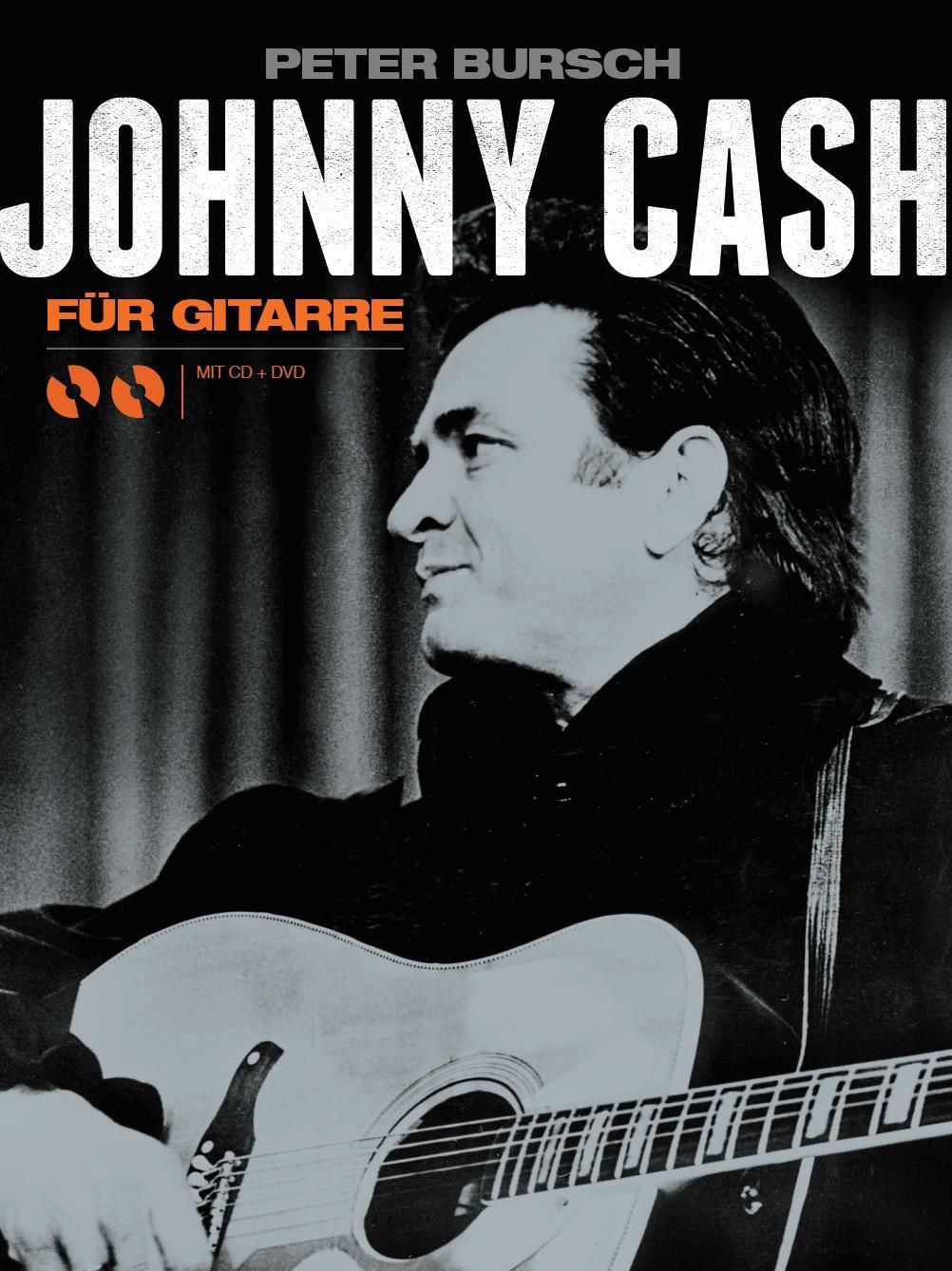 Noten Johnny Cash Für Gitarre arr. Peter Bursch incl. CD & DVD BoE 7403