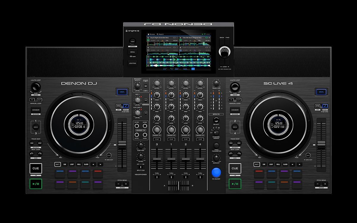 Denon DJ SC Live 4  DJ-Controller 4-Kanal DJ Controller
