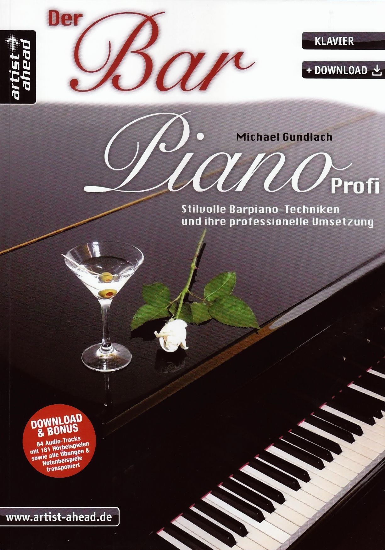 NotenDer Bar Piano Profi incl. Audio-Download Michael Gundlach Stilvolle Barpian
