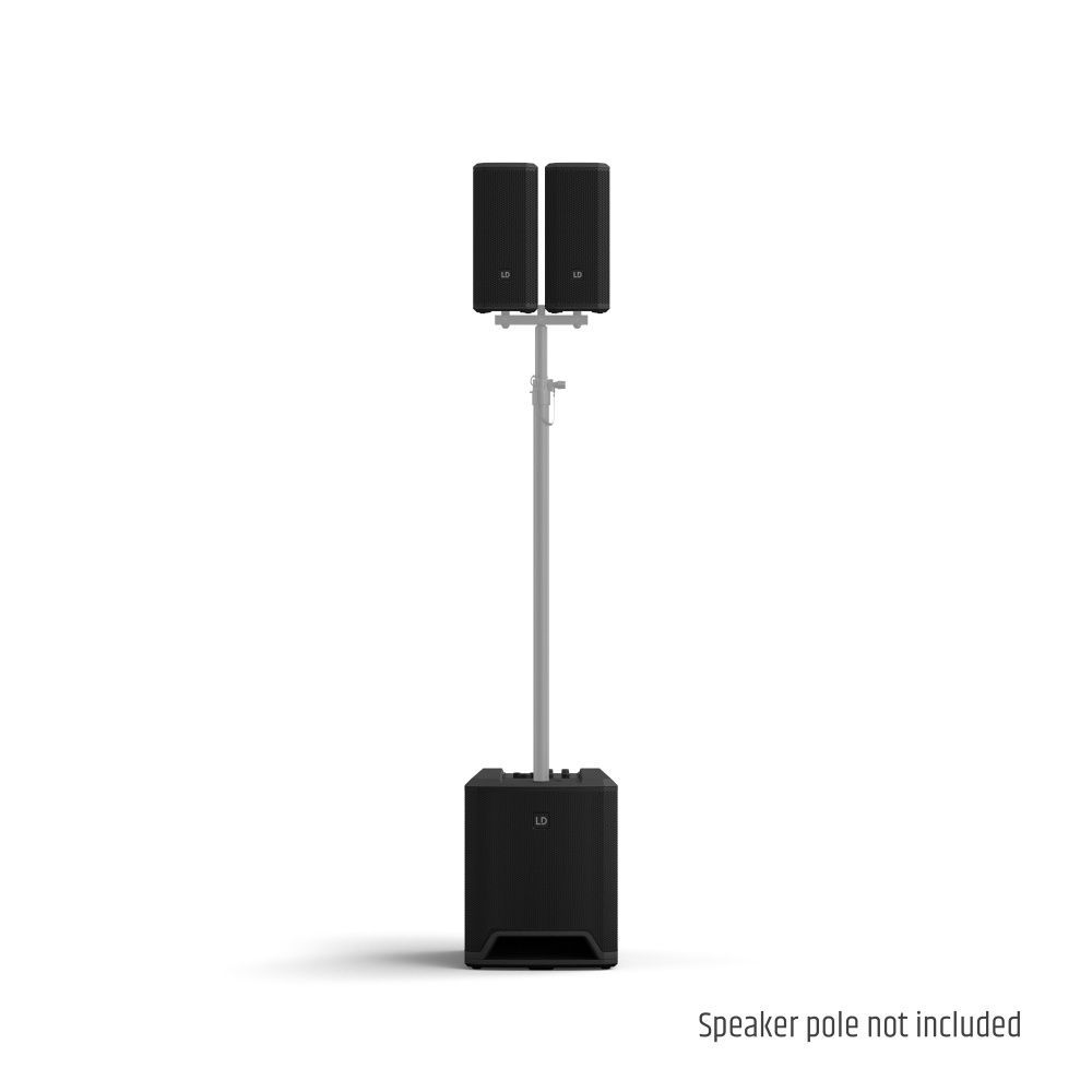 LD Systems DAVE 10 G4X Kompaktes 2.1 PA-System aktiv mit Bluetooth_00052149_