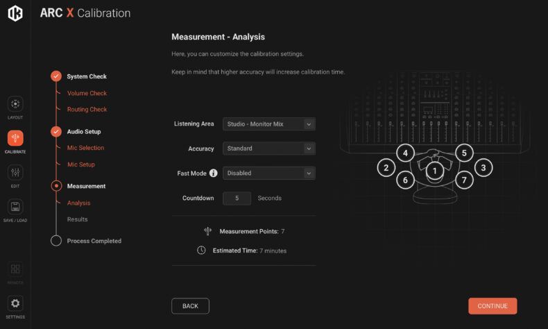 IK Multimedia ARC X Software mit Messmikrofon