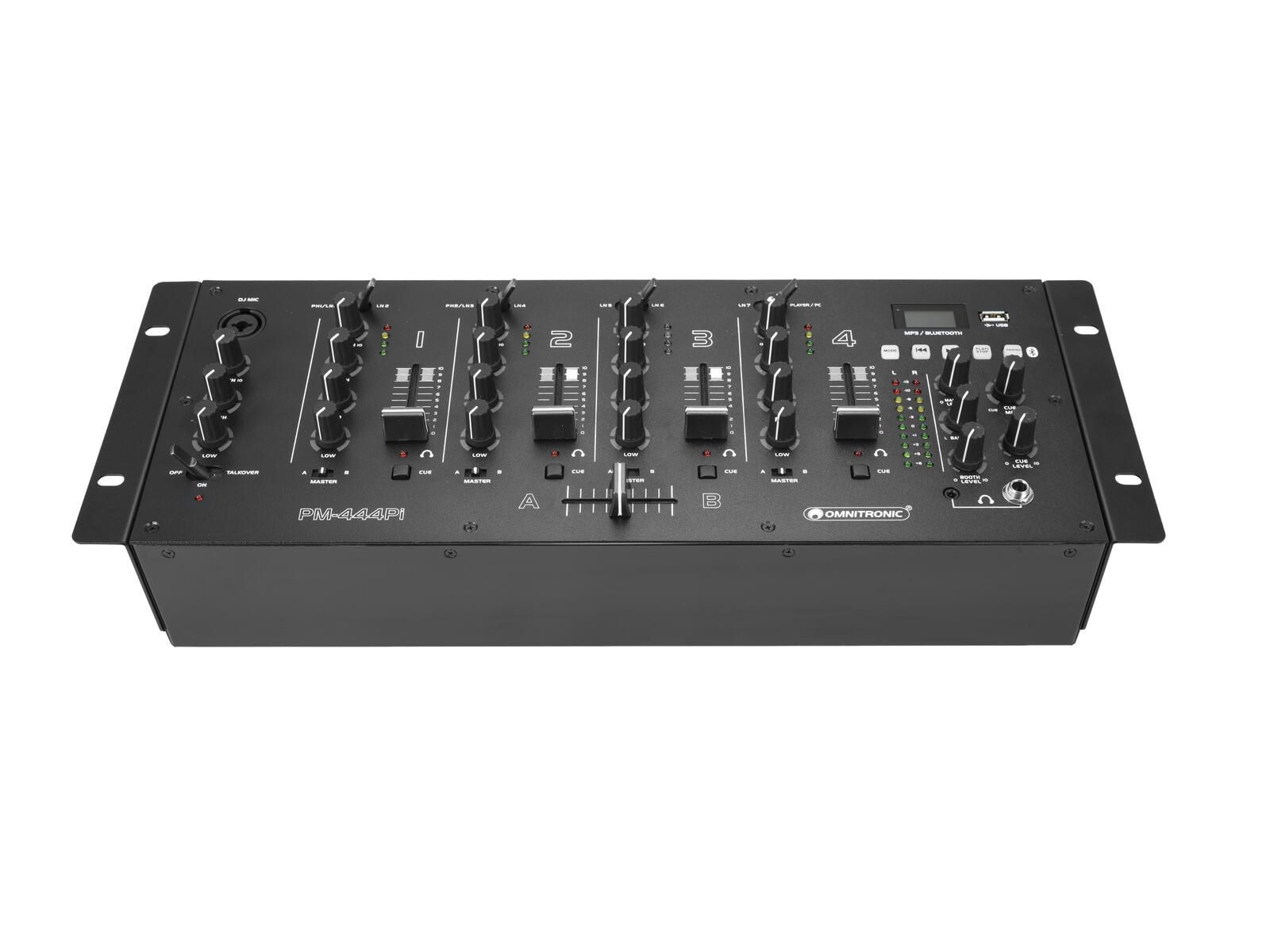 OMNITRONIC PM-444Pi 4-Kanal-DJ-Mixer mit Player & USB-Interface_00054707_
