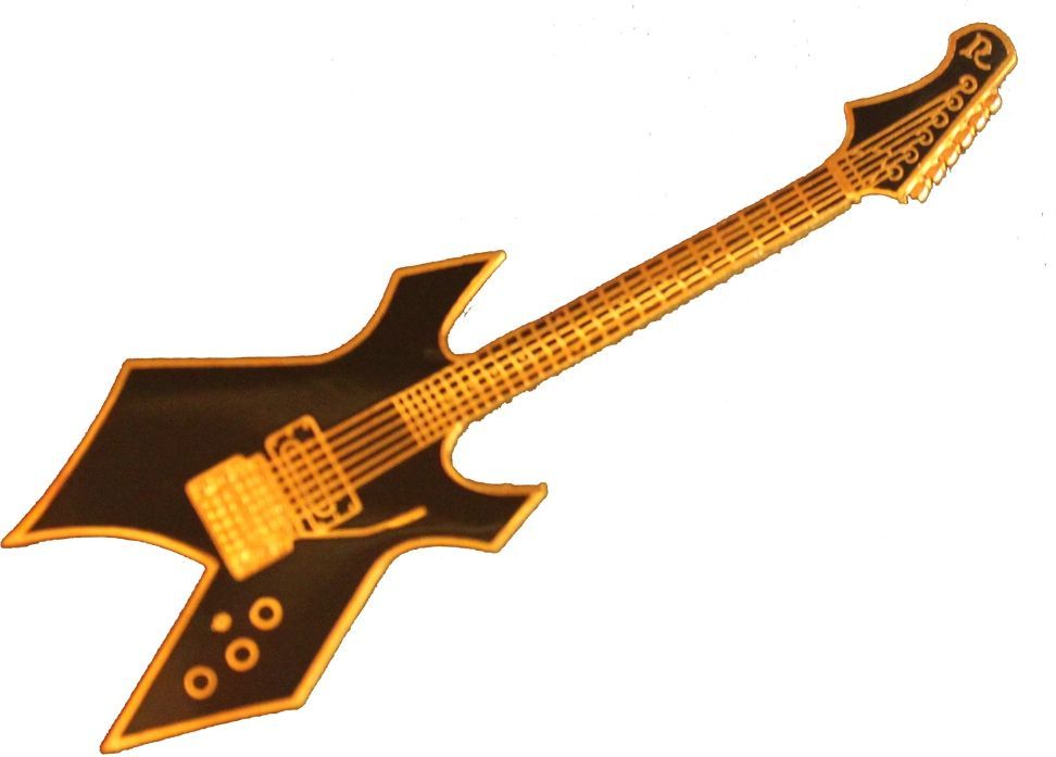 FP-Schmuck E-Gitarre BC-Rich Warlock #555 Musikergeschenke Musikerschmuck