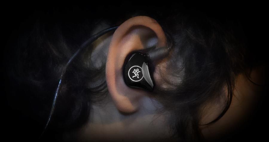 Mackie MP-120 In Ear Monitor Hörer, In-Ear Kopfhörer Farbe: schwarz_00040750_