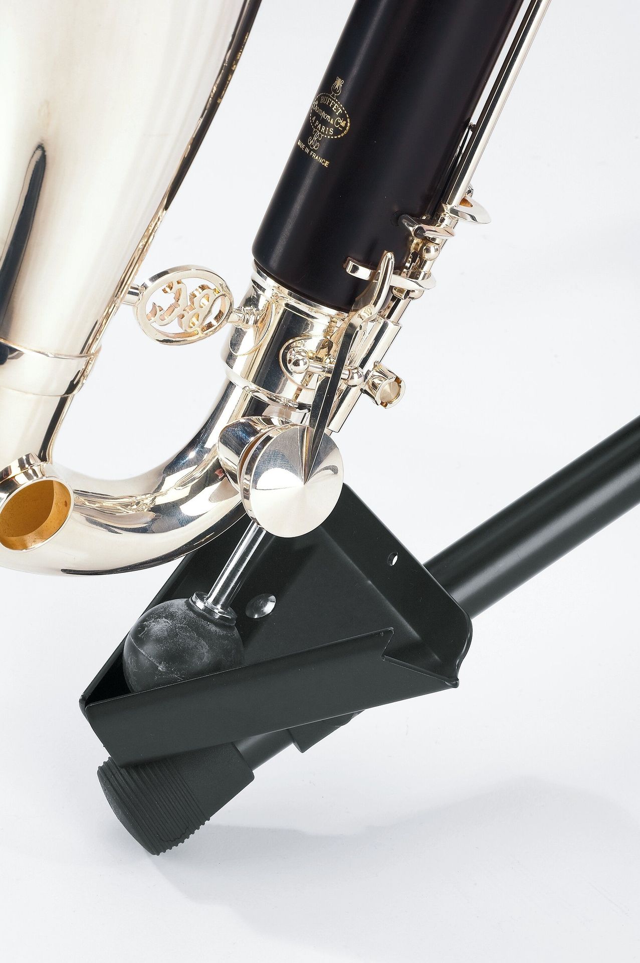 K&M 15060 Ständer Bassklarinette  neues Modell 150/6 einstellbar_00041262_