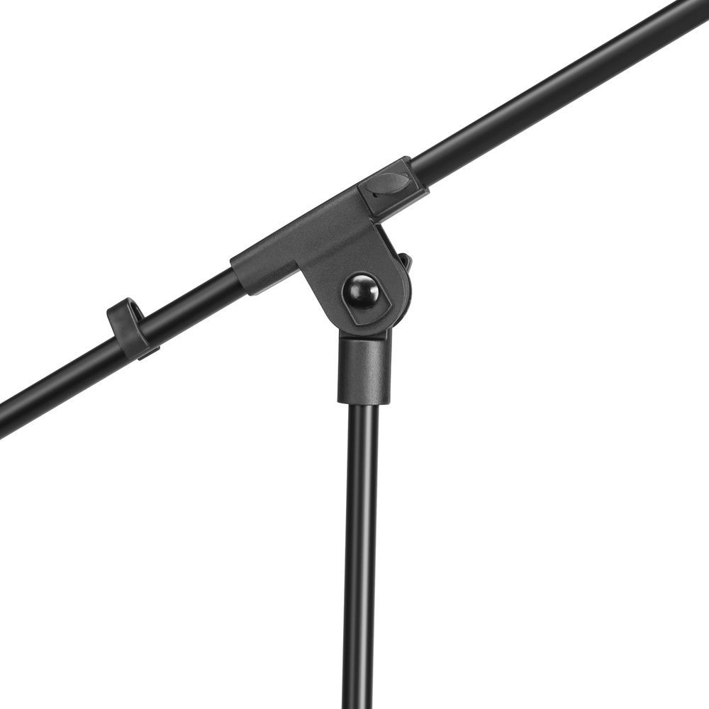 Mark Mikrofonstativ mit Schwenkarm, 3-Fuß klappbar, schwarz_00005655_