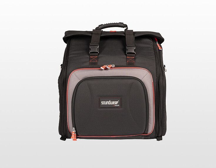 Soundwear Performer 2096 Akkordeon-Rucksack  96 Bass Gigbag  schwarz_00004691_