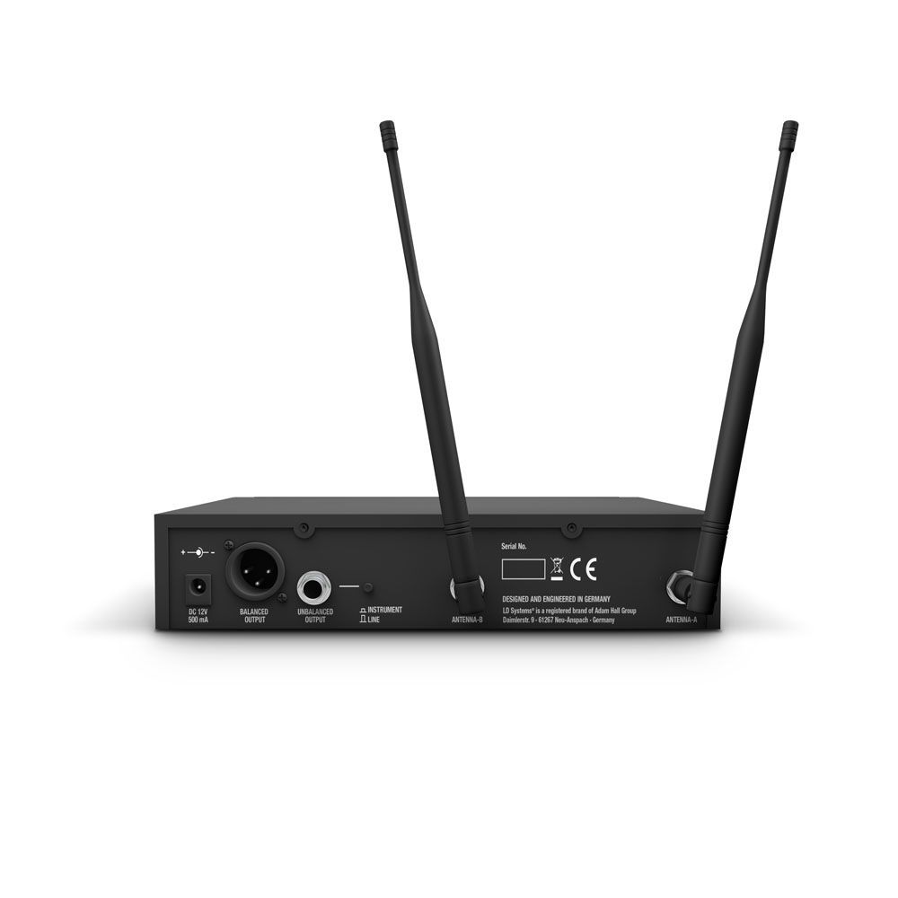 LD Systems U508 HHD UHF Vocal Wireless System, Drahtlos System mit Handsender 