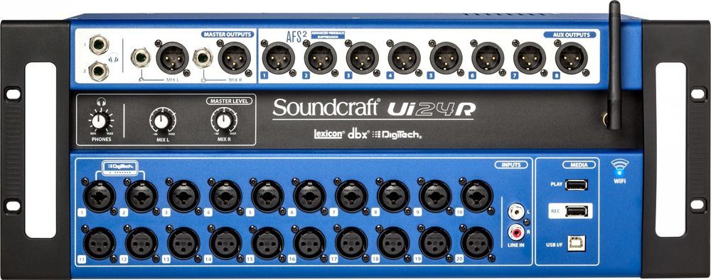 Soundcraft Ui24R  19" Digitalmixer mit Tablet/Smartphone/PC-Steuerung und WiFi _00034632_