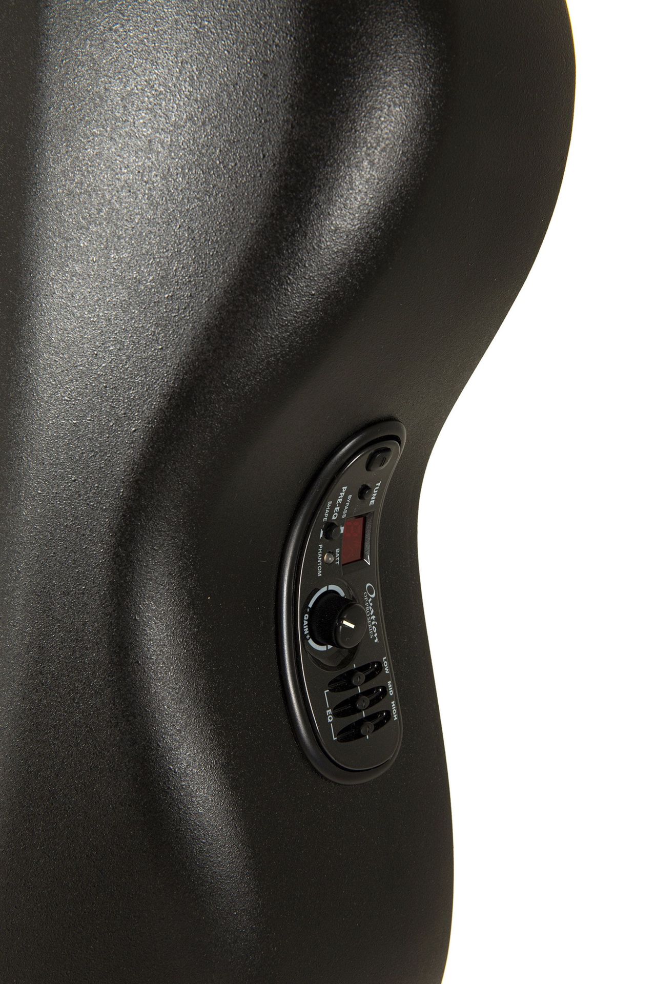 Ovation Elite 2058TX-5-G 12-Saiter Westerngitarre mit PU, Black Texture Top, _00051177_