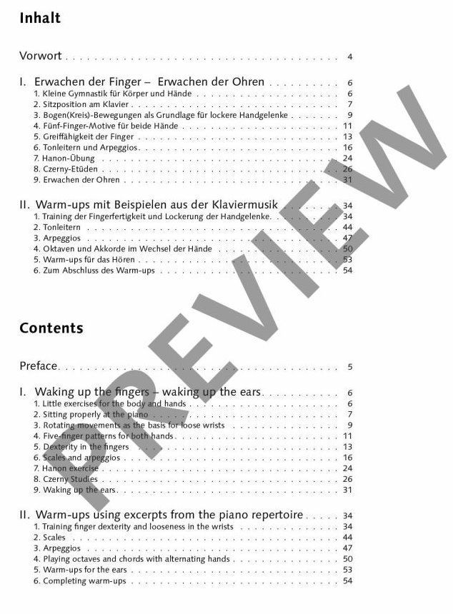 Fit in 15 Minuten Klavier Ilja Scheps (Autor) Schott ED 22744